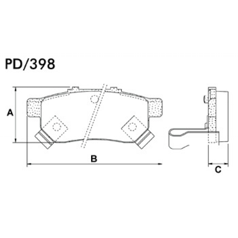 Pastilha De Freio Traseira Civic/crx/new Fit/integra Fras-le