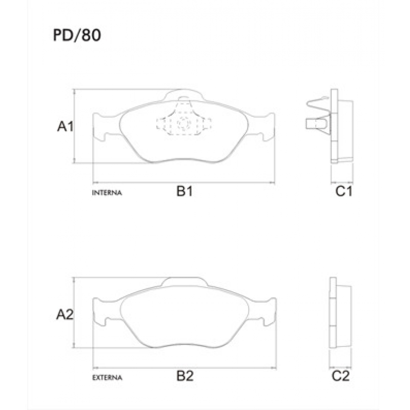 Pastilha De Freio Dianteira Ecosport/fiesta Fras-le