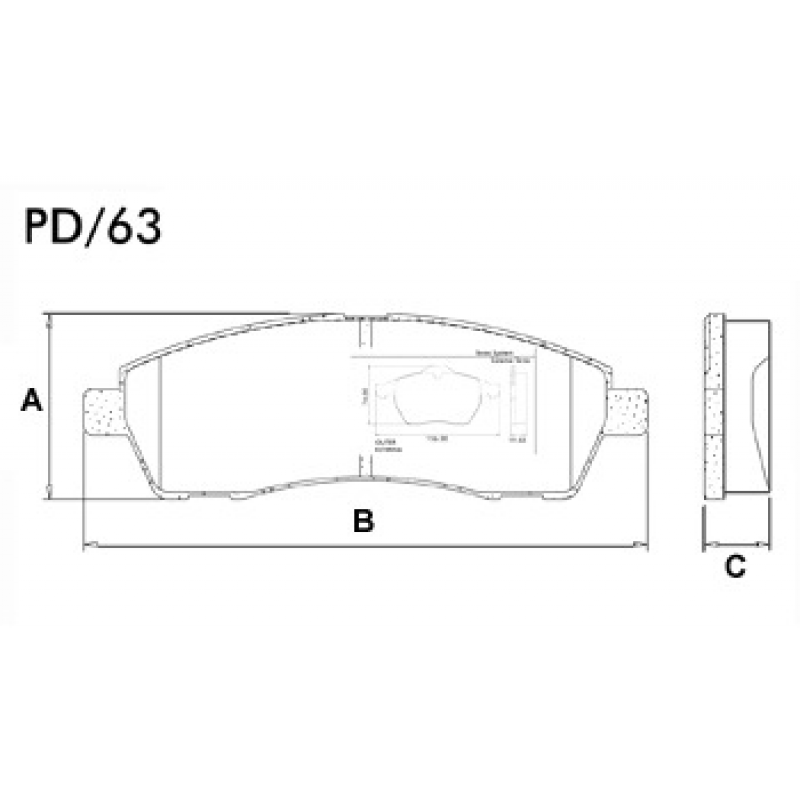 Pastilha De Freio Traseira F250 Fras-le