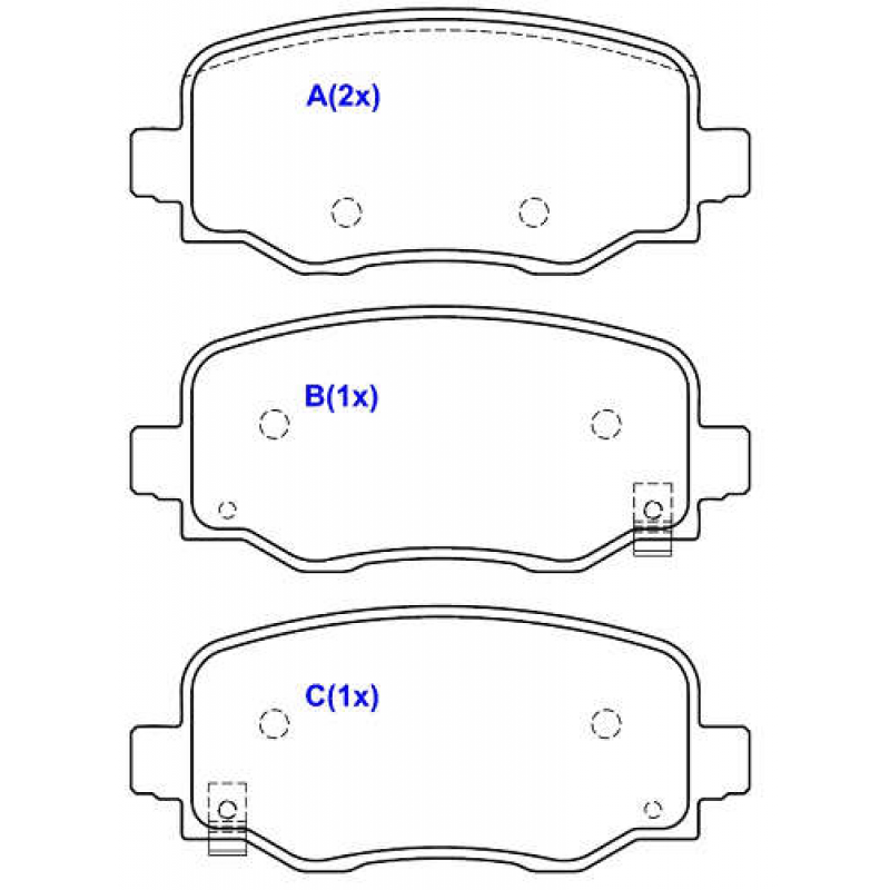 Pastilha De Freio Traseira Jeep Renegade/compass Syl