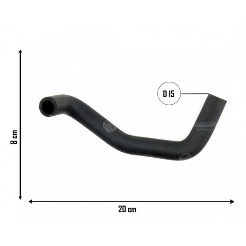 Mangueira Radiador De Oleo F100/f1000/ranger Cauplas Brasil