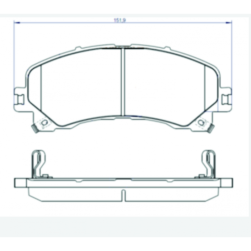 Pastilha De Freio Dianteira S10/trailblazer Fras-le