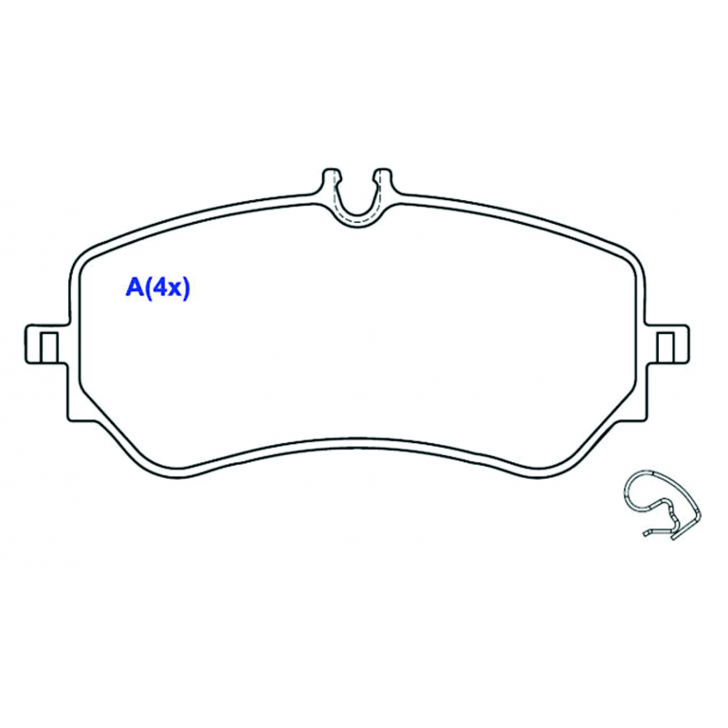 Pastilha De Freio Traseira Amarok/delivery Syl