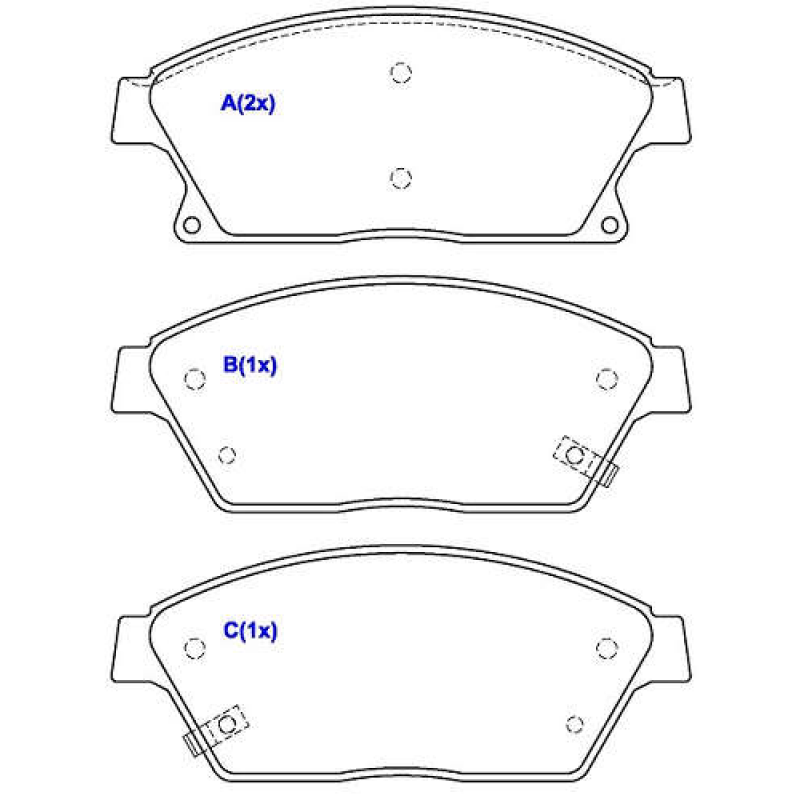 Pastilha De Freio Dianteira Tracker Syl