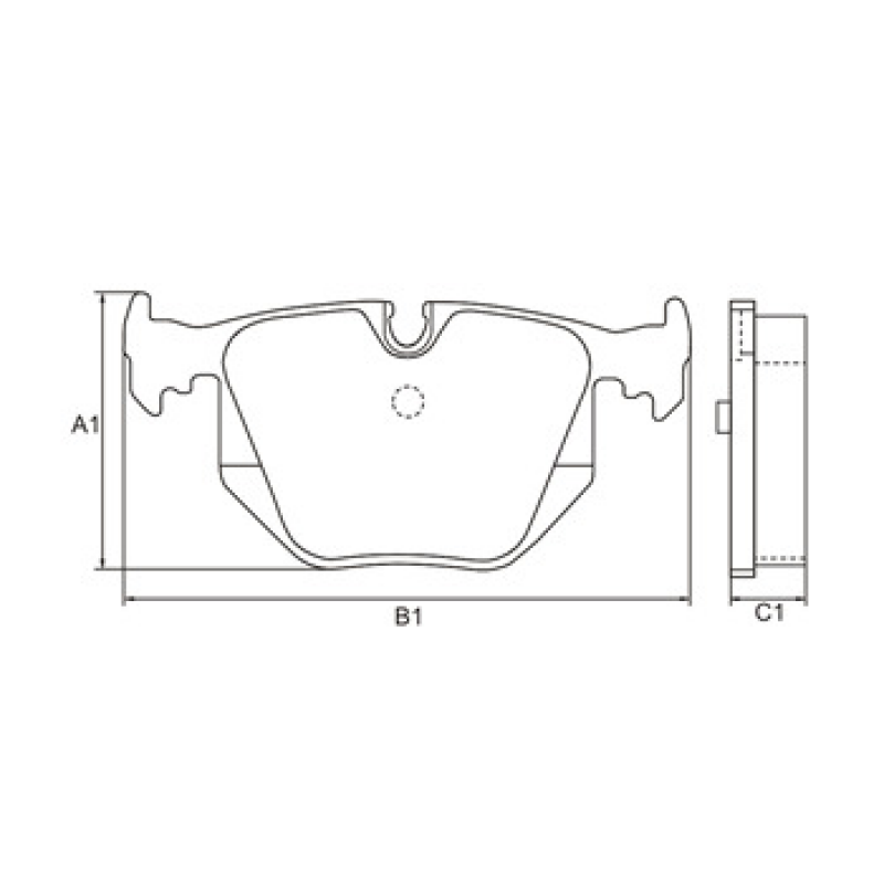 Pastilha De Freio Traseira 750i/x5/range Rover Fras-le