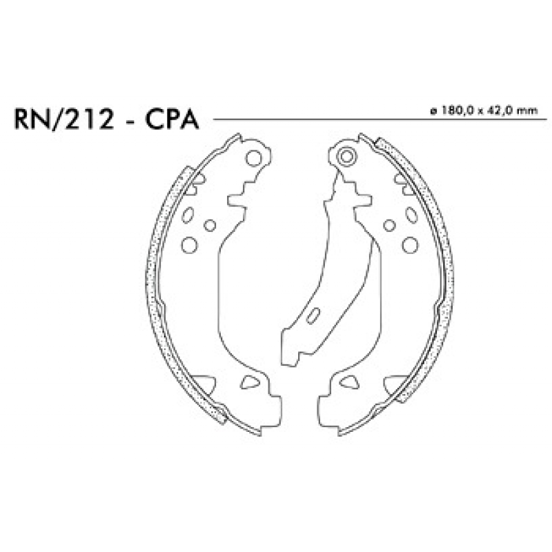 Sapata De Freio Clio/r19 Fras-le