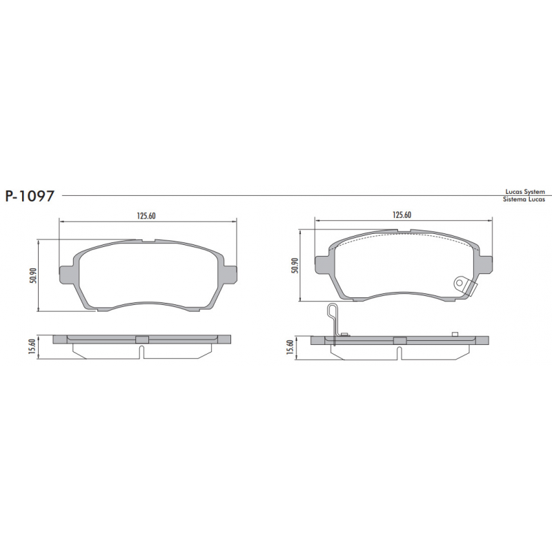 Pastilha De Freio Dianteira New Fiesta/swift Lona Flex