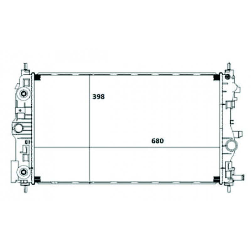 Radiador Cruze Magneti Marelli