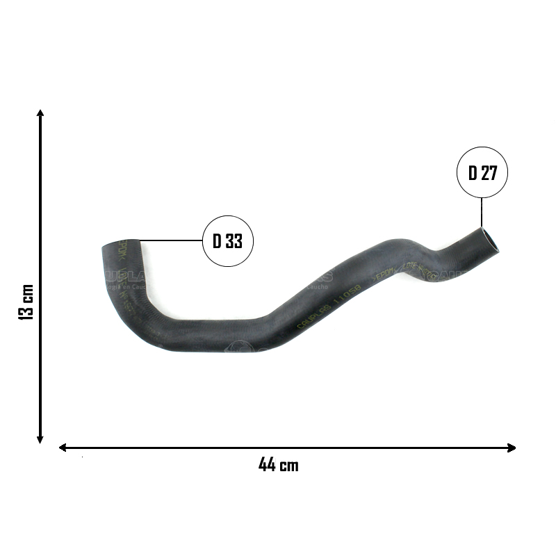 Mangueira Radiador Ecosport (superior) Cauplas Brasil