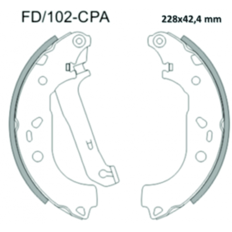 Sapata De Freio Ecosport/focus Fras-le