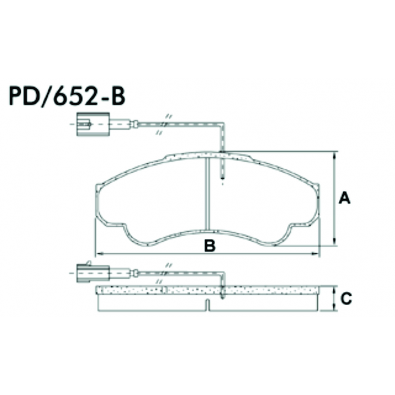 Pastilha De Freio Dianteira Jumper/ducato/boxer Fras-le