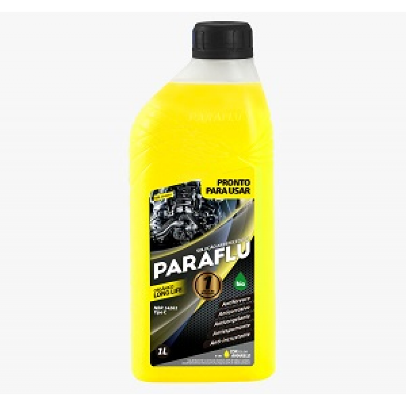 Aditivo Para Radiador Amarelo Pronto Para Uso Paraflu
