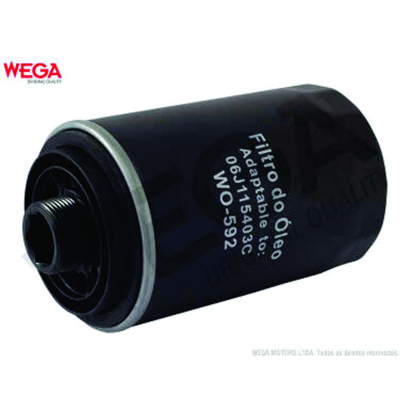 Filtro De Oleo Jetta/a3/x80/a4/a5/q3/q5/tt/tts/eos/fusca/jetta/passat/tiguan Wega