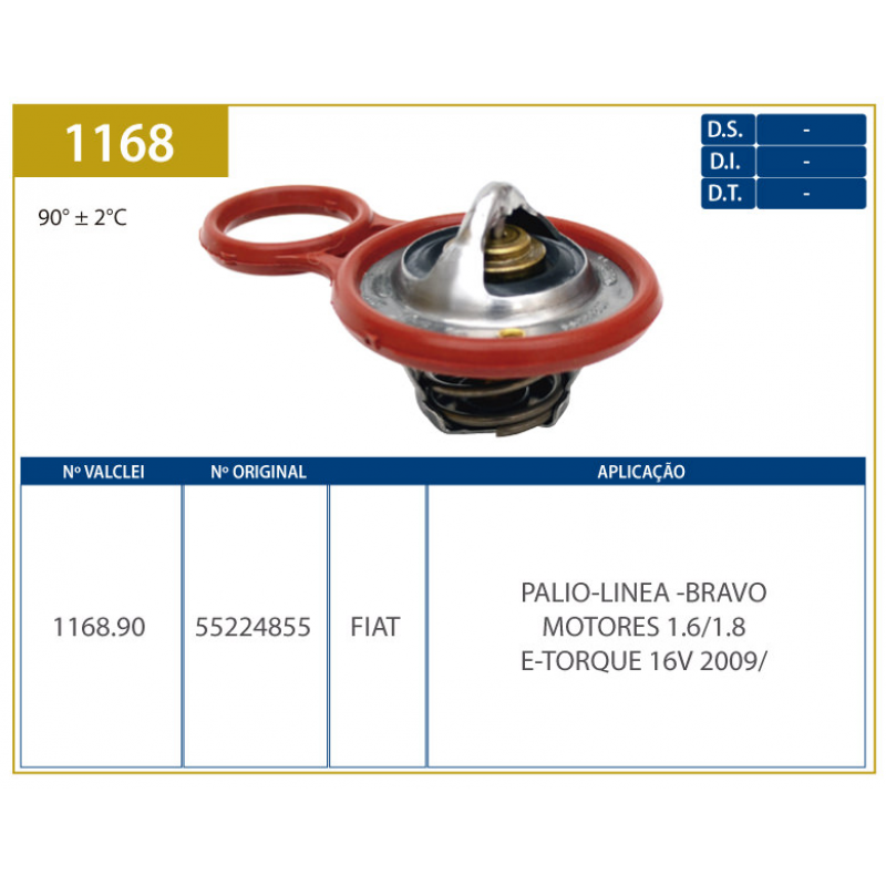 Valvula Termostatica Palio/linea/bravo Valclei