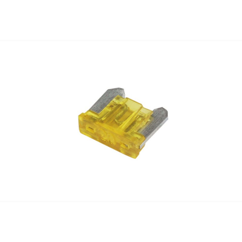 Fusuvel Mini Lamina 20 Amp Perfil Baixo (amarelo) Ams