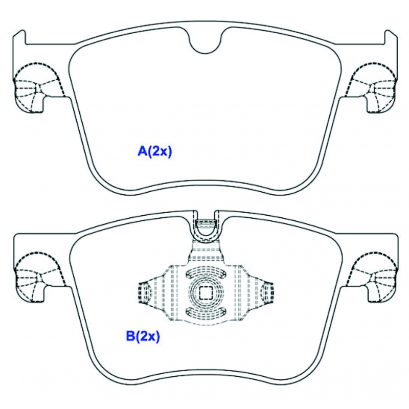 Pastilha De Freio Dianteira 3008/5008/c4 Grand Picasso Syl