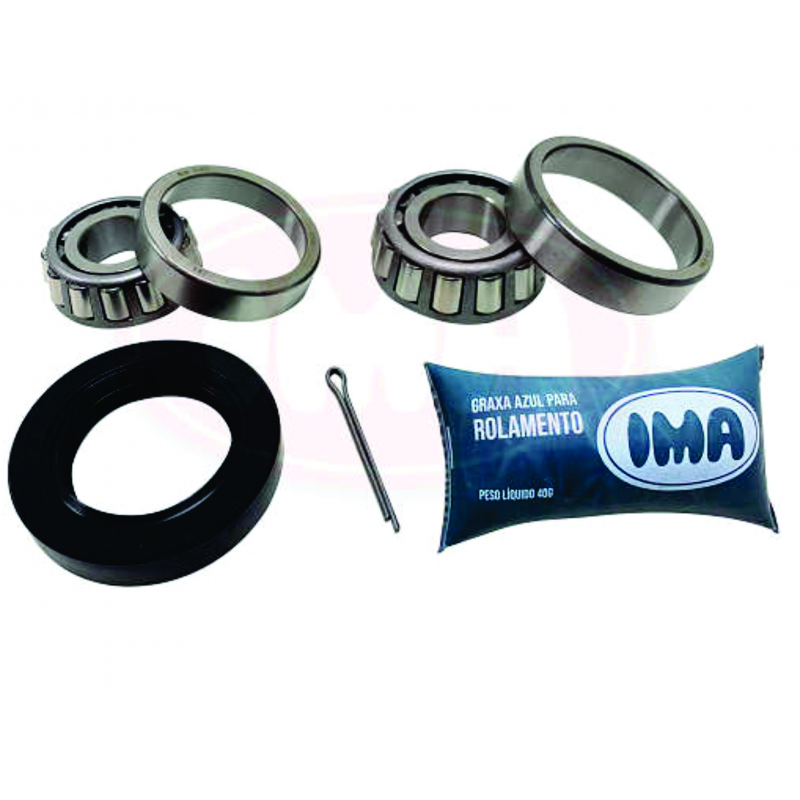 Kit Rolamento De Roda Dianteiro Brasilia/fusca/karmann Ghia/tc/tl/variant Ima
