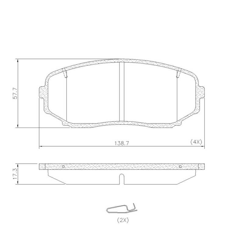 Pastilha De Freio Dianteira L200 New Triton/pajero Sport Fras-le