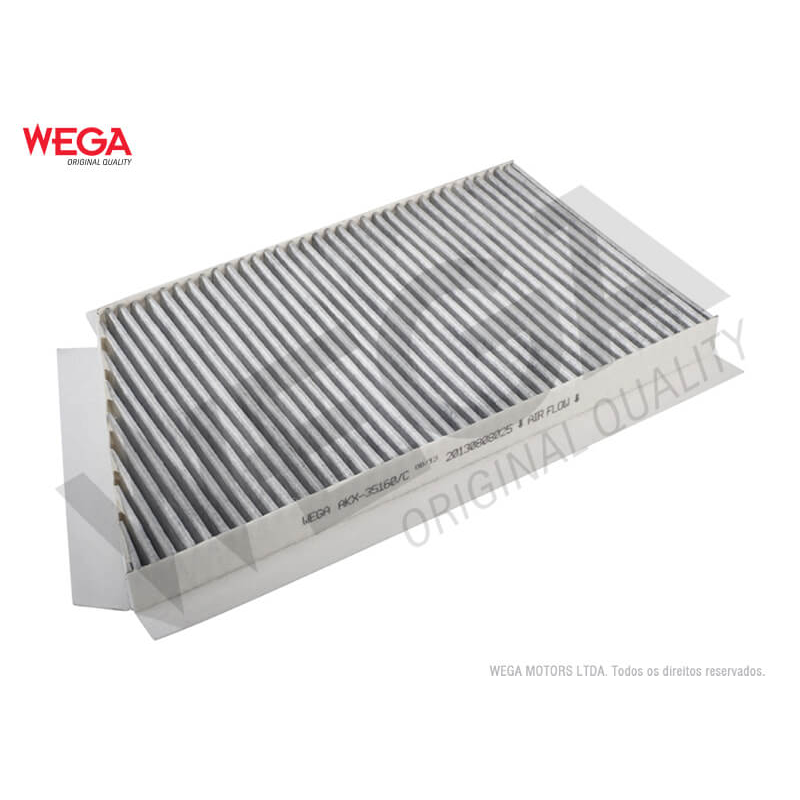 Filtro De Cabine Classe C/classe Clc/classe Clk (com CarvÃo Ativado) Wega