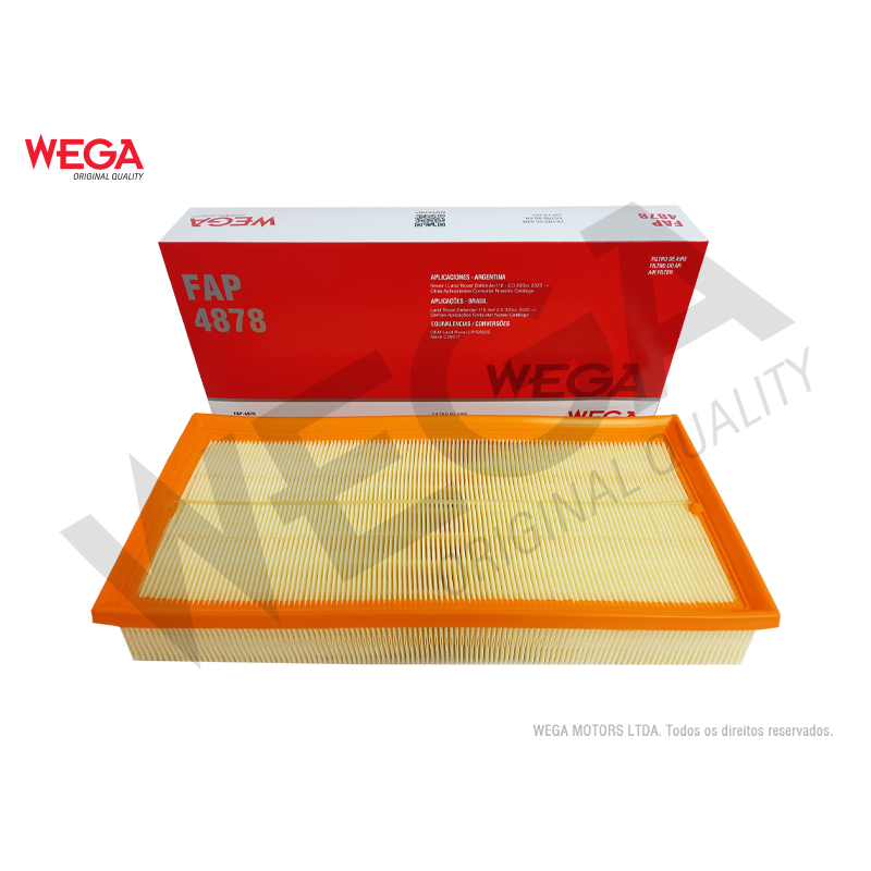 Filtro De Ar Defender Wega