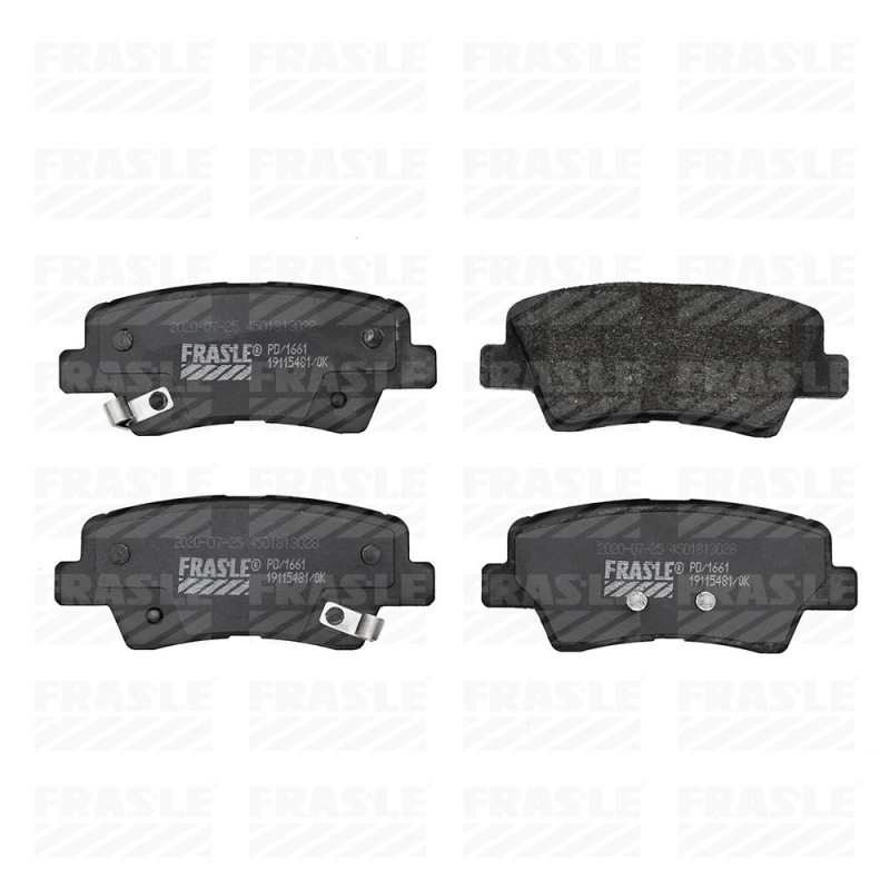 Pastilha De Freio Traseira Tucson/sportage Fras-le