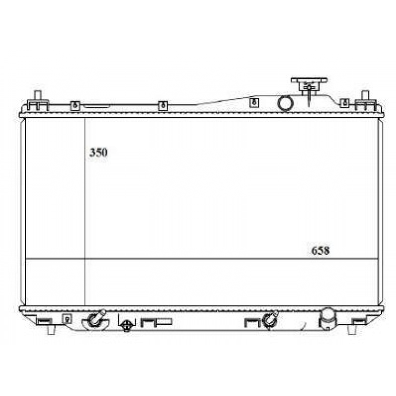 Radiador Civic Magneti Marelli