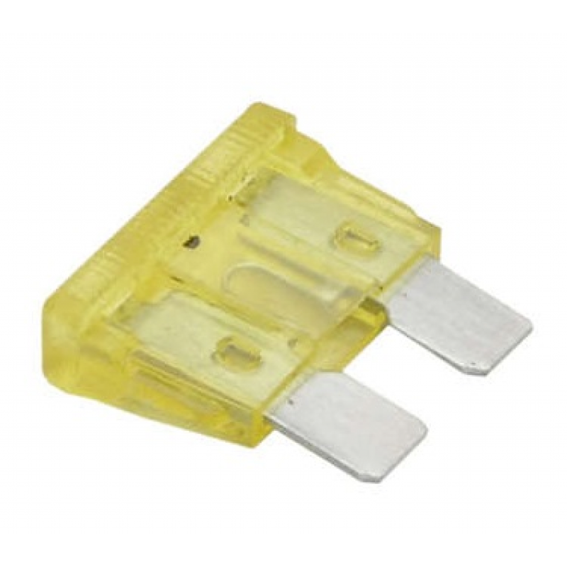 Fusivel Lamina 20 Amp Amarelo Rainhadassete