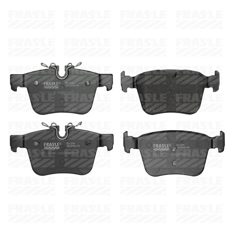 Pastilha De Freio Traseira Evoque/xc60/xe Fras-le