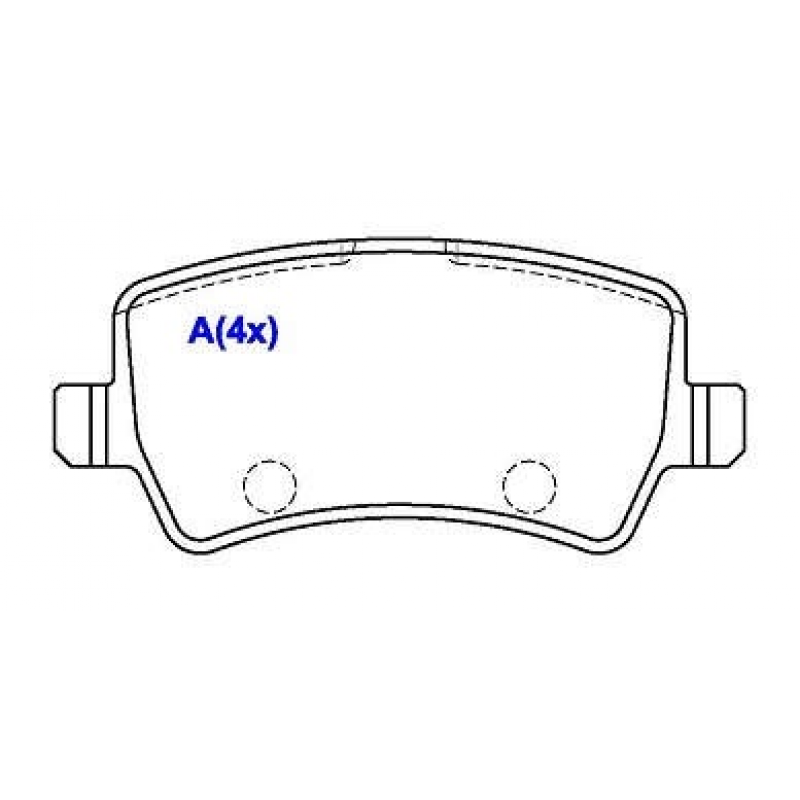 Pastilha De Freio Traseira Range Rover/s60/xc60 Syl