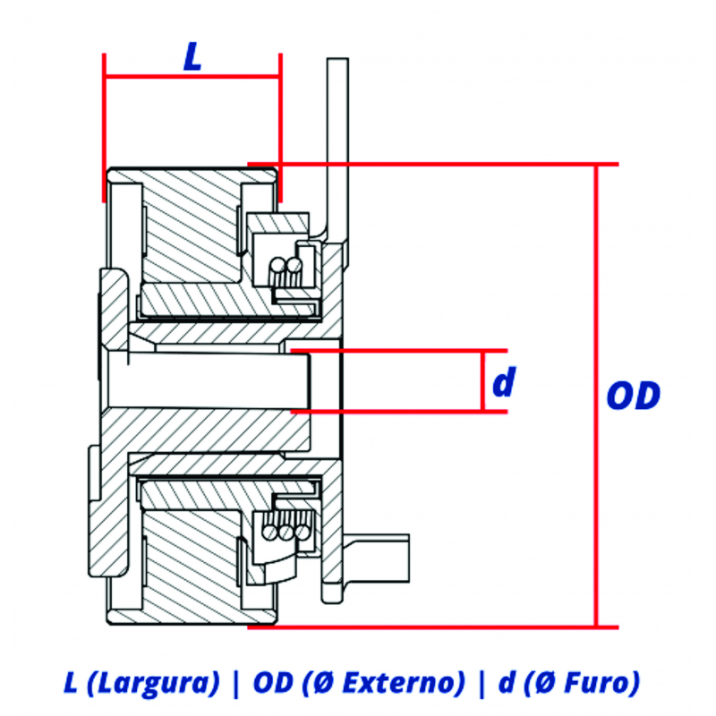 Tensor Correia Dentada Cielo/face/tiggo/s18 Roltens