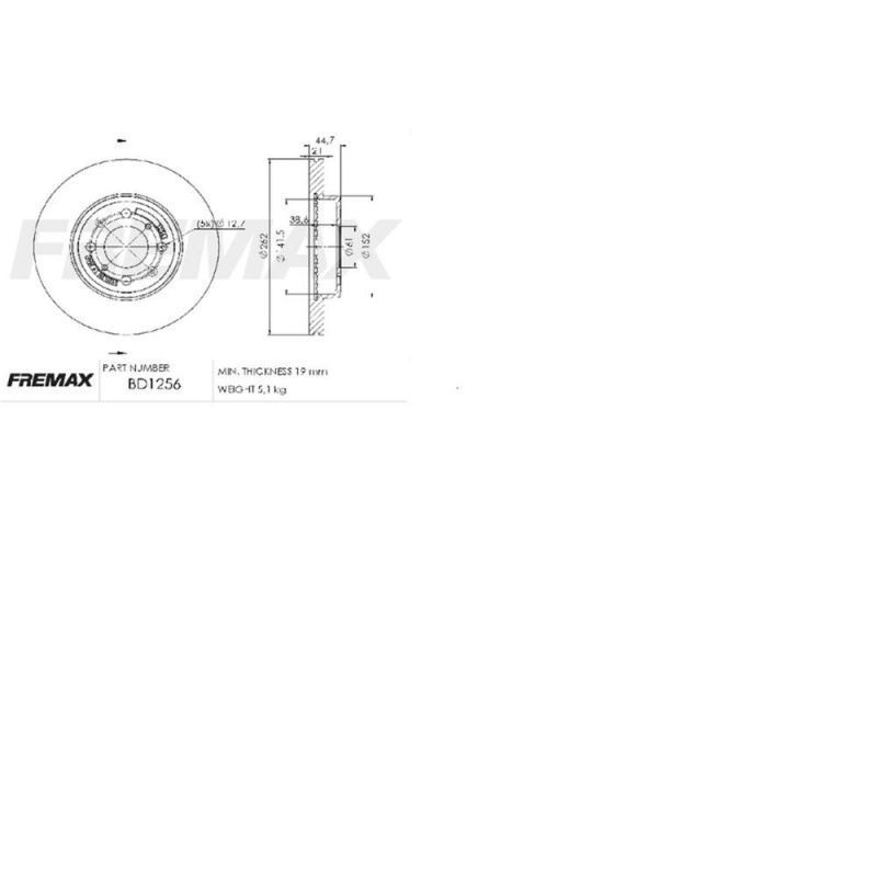 Disco De Freio Dianteiro City/fit/hrv Fremax