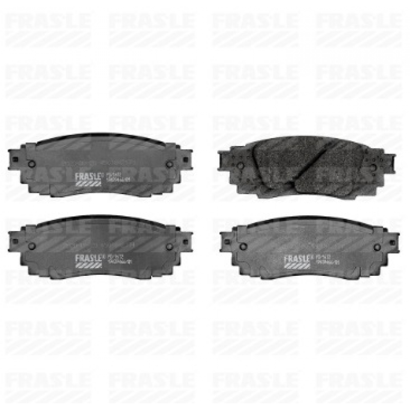 Pastilha De Freio Traseira Rav4 Fras-le
