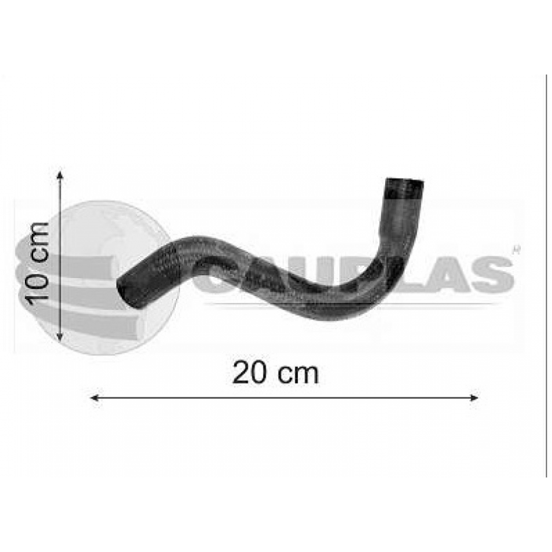 Mangueira Refrigeracao Motor Corsa Cauplas Brasil