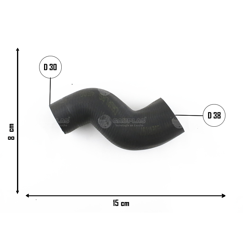 Mangueira Bomba Agua Ao Tubo Corsa/tigra/celta/cobalt/agile/spin/meriva Cauplas Brasil