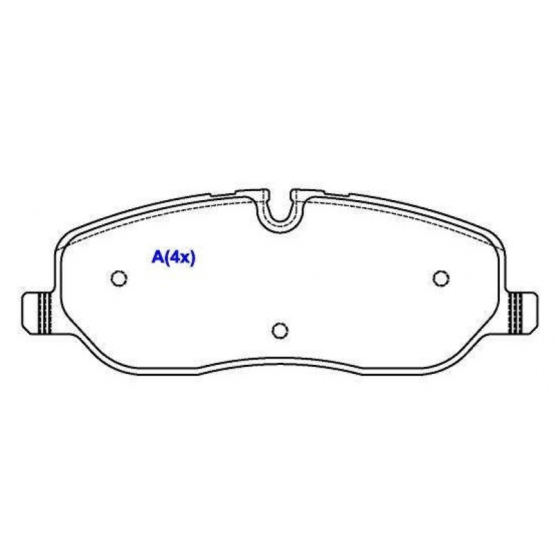 Pastilha  De Freio Dianteira Discorvery/range Rover Syl
