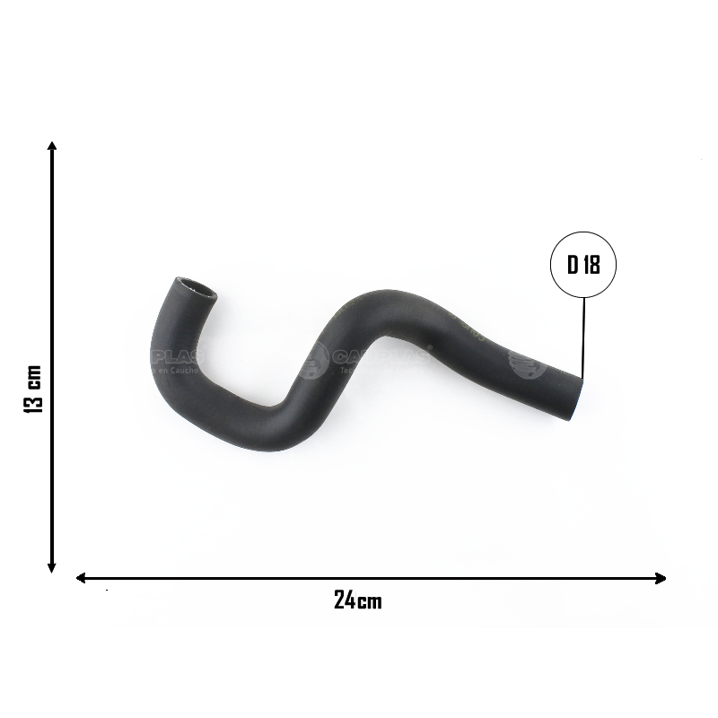 Mangueira Tubo A Termostatica Astra/kadett/vectra/zafira Cauplas Brasil