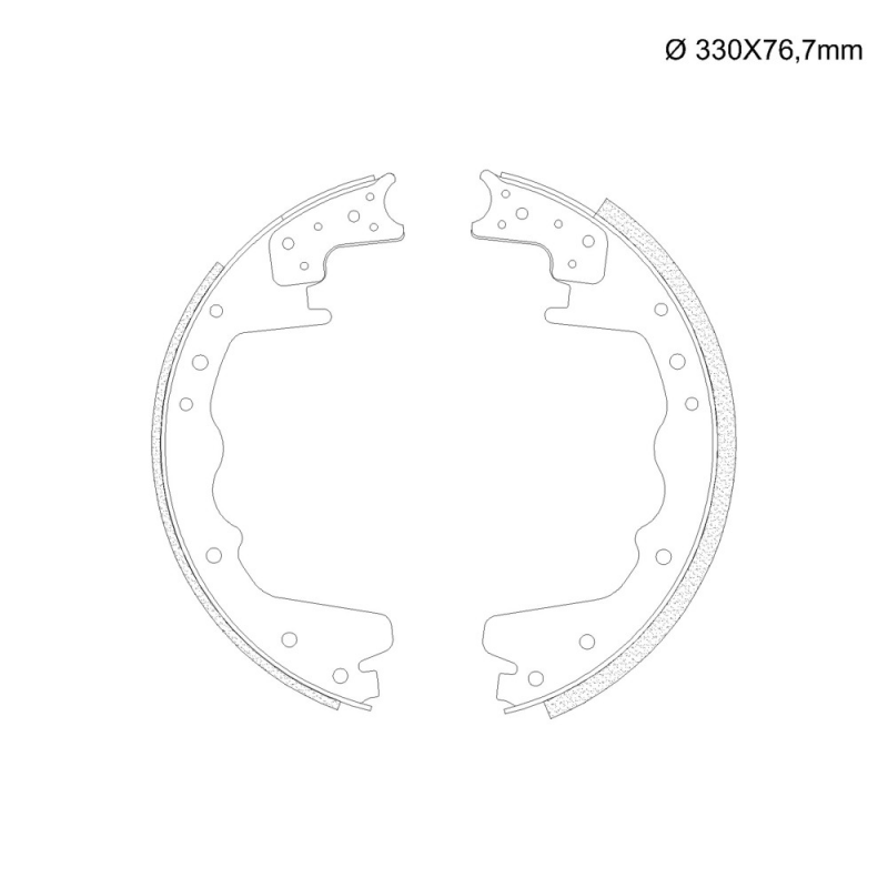 Sapata De Freio F250 Fras-le