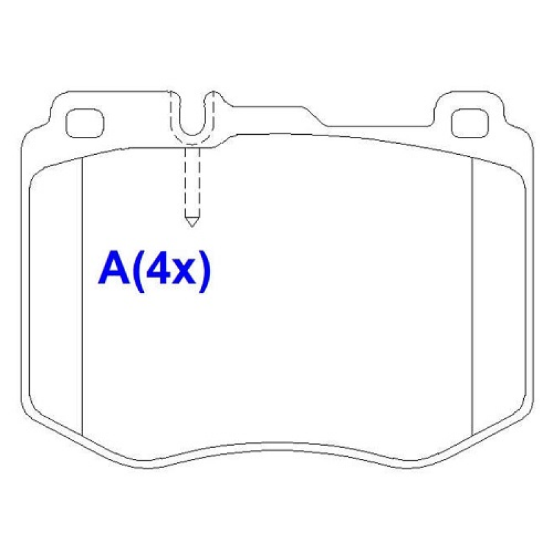 Pastilha De Freio Dianteira C250/c300/c400 Syl