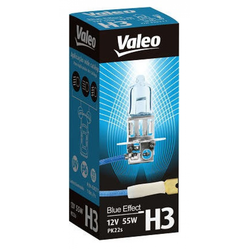 Lampada H3  Blue Effect 12v 55w Pk22s Valeo