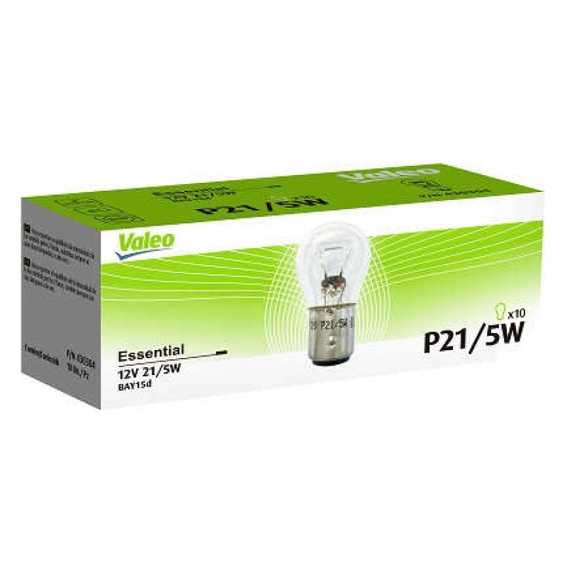 Lampada 2 Polos Essential 12v 21/5w Valeo