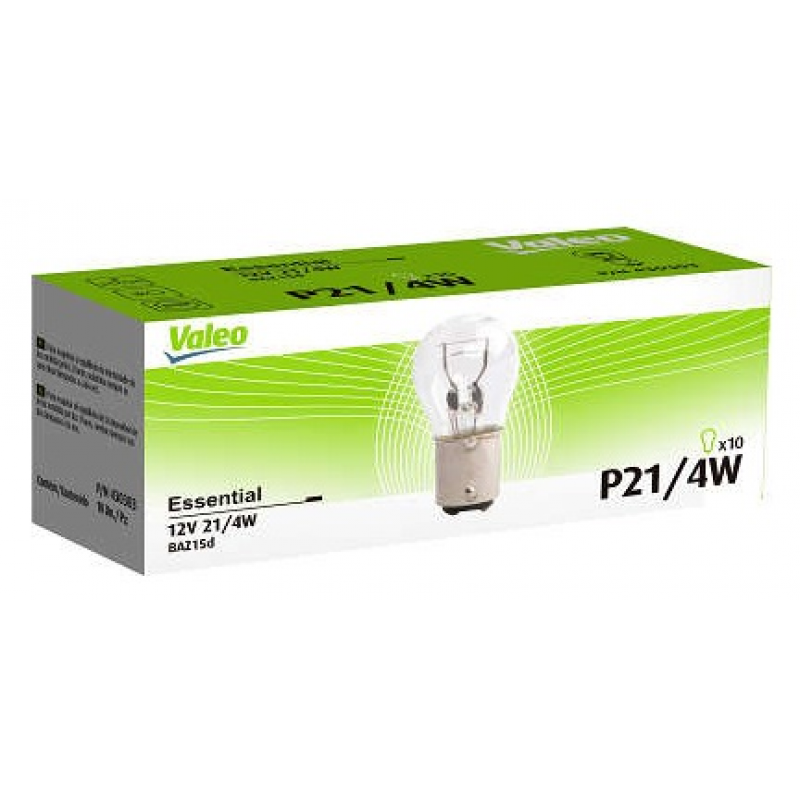 Lampada 2 Polos Essential 12v 21/4w Valeo