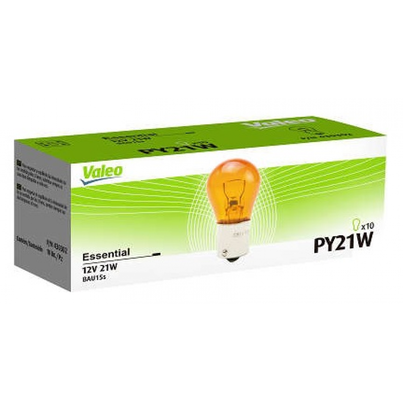 Lampada 1 Polo Laranja 12v Py21w Valeo