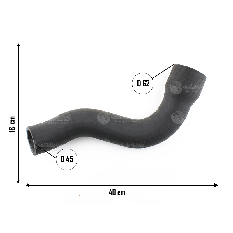 Mangueira Intercooler Admissao Blazer/s10 Cauplas Brasil