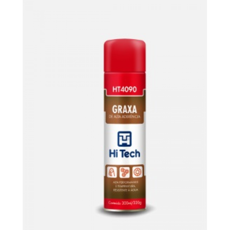Graxa Incolor Spray 300ml (hi Tech) Hi Tech