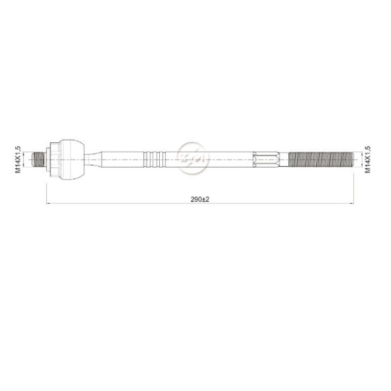 Barra Axial 145/155/marea Zm