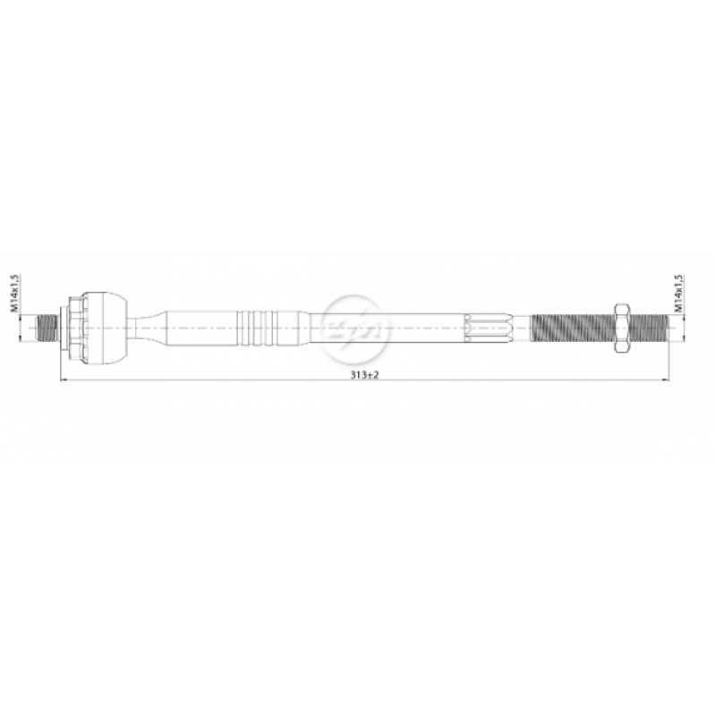 Barra Axial Journei/freemont Zm