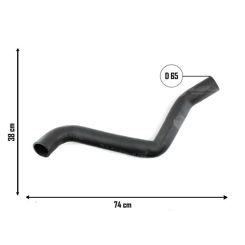 Mangueira Intercooler A Admissao F250/f350/f4000 Cauplas Brasil