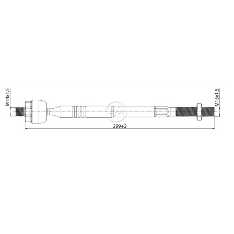Barra Axial Rav4 Zm