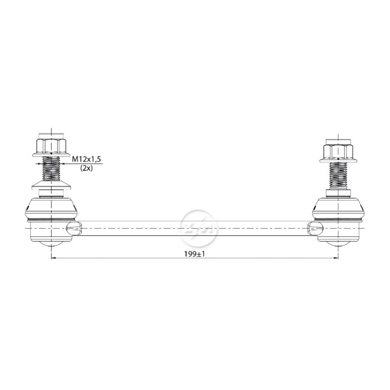 Bieleta Traseira Serie 5 Zm
