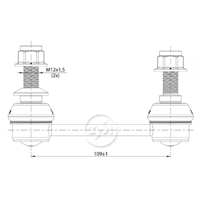 Bieleta Traseira Serie 5/serie 6/serie 7 Zm
